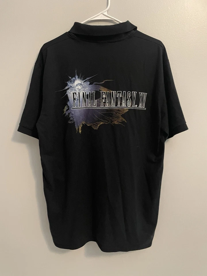 Final Fantasy XV (15) Men’s Polo Shirt Size XL - Image 2 of 4