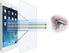 2 Pack Full Screen Anti Blue Light Tempered Glass Protector for iPad Mini 4/5
