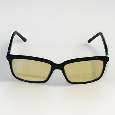 Gunnar HAUS Onyx Amber Blue Light Blocking Glasses +1.00 Reading Lens HAU-00101