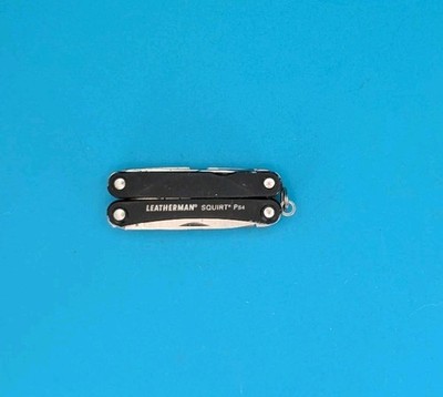 Leatherman SQUIRT PS4 Multi-Tool! BLACK! *broken scissors spring*