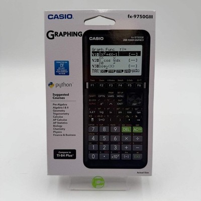 New Casio fx-9750GIII Graphing Calculator