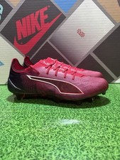 Puma Ultra Ultimate CP FG/AG soccer cleats Black Fast Red 108779-01 Men’s Size 9