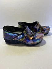 Dansko Clog XP 2.0 Color Wash Patent Leather Size 38 (7.5 US) EUC