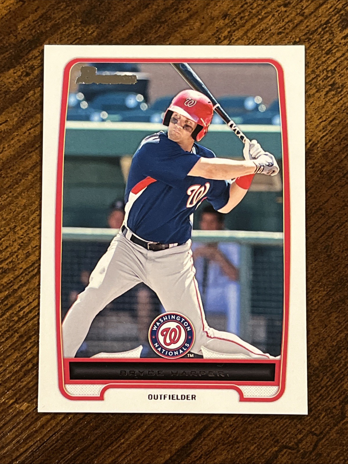 2012 Bowman #BP10 Bryce Harper Prospects Nationals