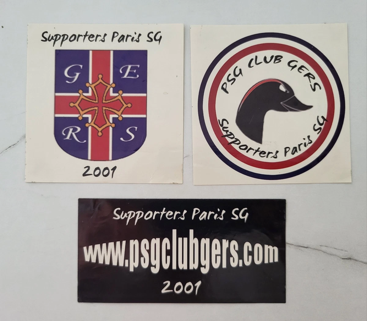 Pack De 5 Autocollants Ultras Paris Saint-Germain - PSG