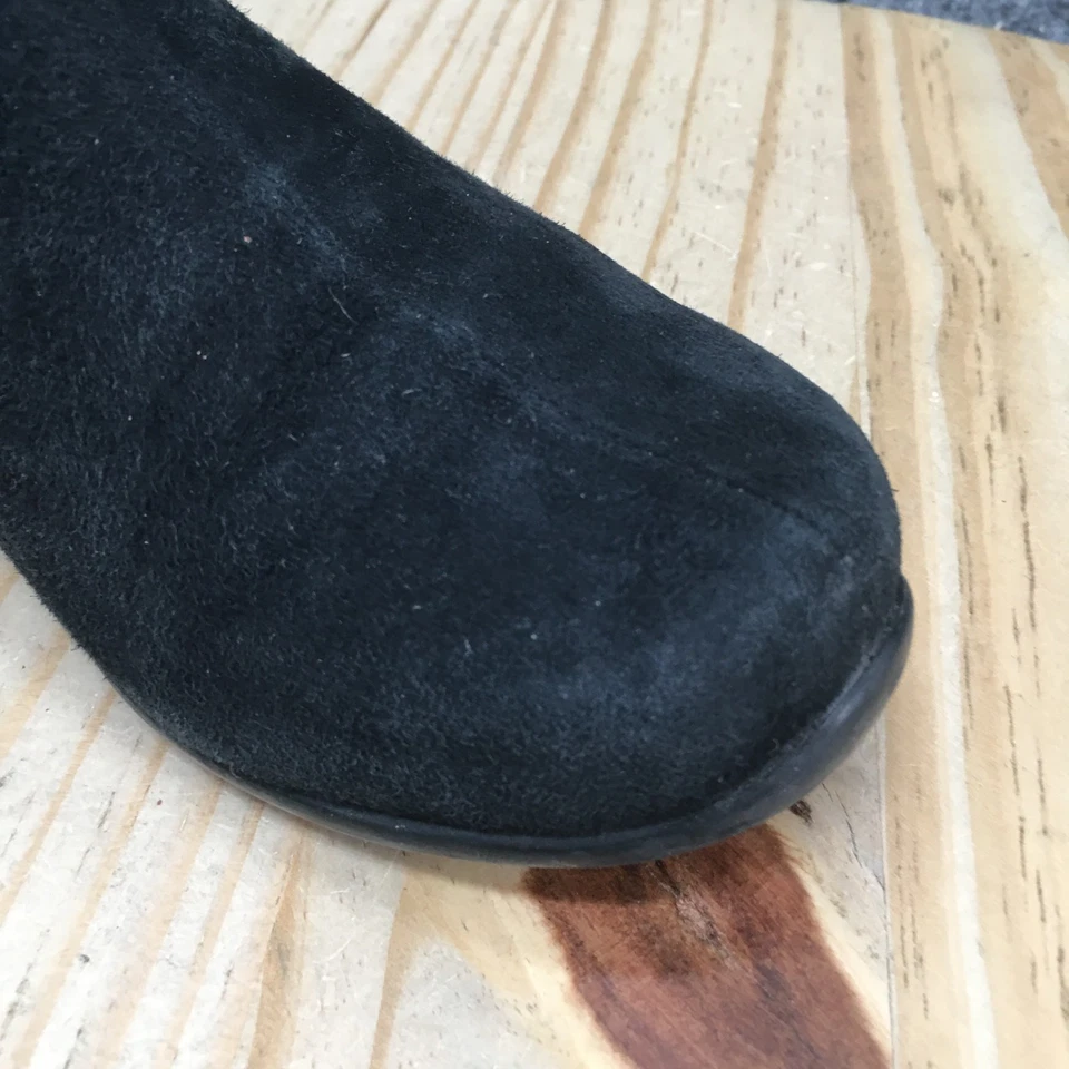 Dansko Boots Womens 36 Otis Casual Side Zip Ankle Bootie Black Suede Leather - Image 4 of 4