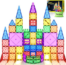 Soyee 102PCS Magnetic Tiles Building Blocks Stem Toys for 3 Year Old Boys Girls