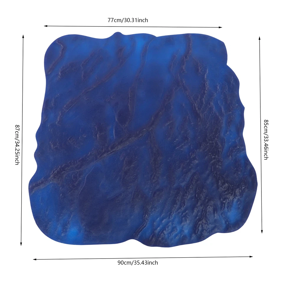 36"X36" Decorative Concrete Cement Texture Imprint Stamp Mat Concrete Stamp Blue - Image 3 of 4