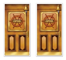 Beistle Cruise Ship Door Covers 2 Piece, 30" x 5', Multicolor,Party Decorations