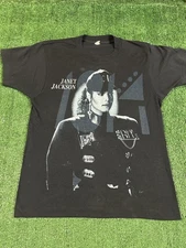 Vintage 1990 Janet Jackson Rhythm Nation Tour Shirt Mens S Single Stitch Unisex