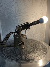 Vintage Bladon B51 Blowtorch Which Has Been Upcycled Into A Lamp. Working Order