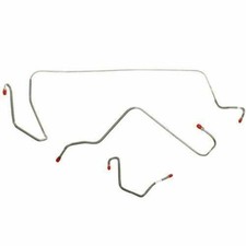 Fits 1964-65 Dodge Dart Front Brake Line Kit With Power Brakes Steel-ykt6502om