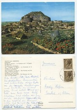 28491 - Sardinien - Sardegna - Nurage su Nuraxi - Ansichtskarte, gelaufen