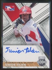 2019 Panini Elite Extra Edition DPL Signatures Junior Tilien Auto Dominican
