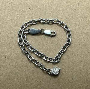 Harley Davidson .925 Sterling Silver Bracelet ~ 8.25”