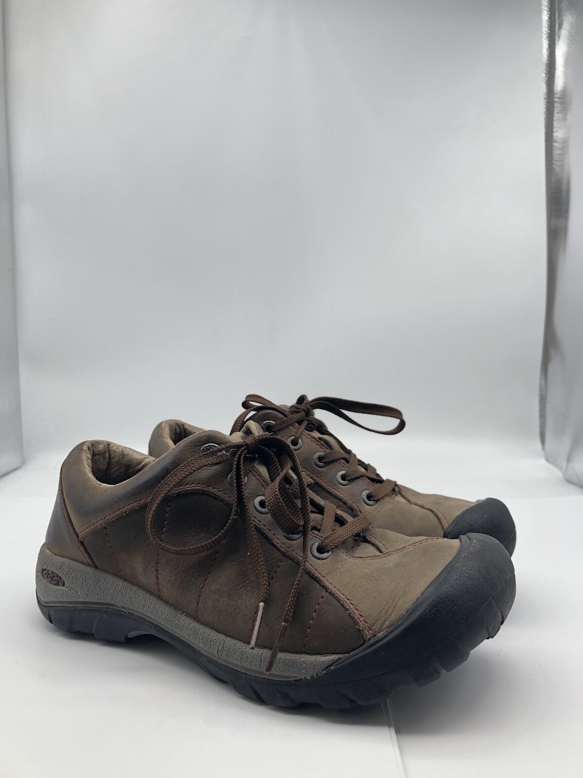 Keen Presìdia sneakers stringate pelle marrone donna 7 5 scarpe da trekking basse