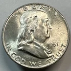 1951-D Franklin Half Dollar BU FBL