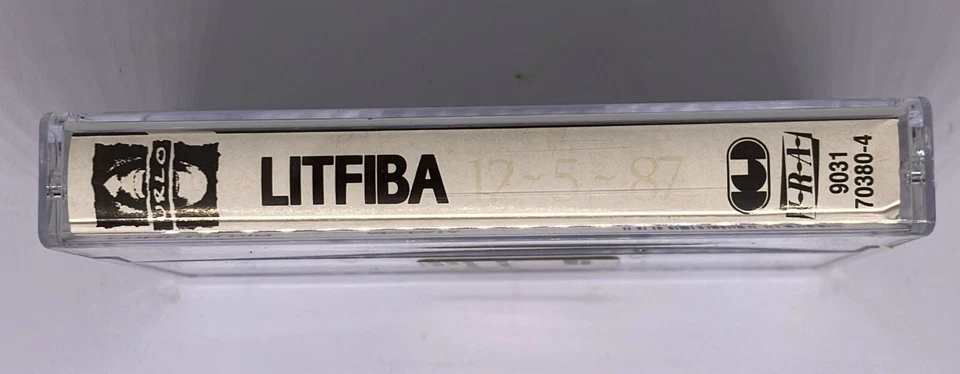 Litfiba 12/5/87 (Aprite I Vostri Occhi) - MC7 Musicassetta nuova non sigillata - Immagine 3 di 3