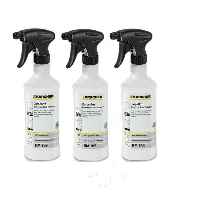 Karcher RM 769 500ml Universal Stain Remover Cleaning Detergent X3 6.