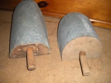 Vintage Handmade FEED SCOOPS / Old Farm Tools