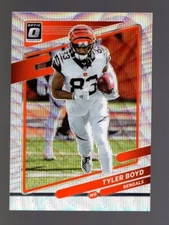 2021 OPTIC PREMIUM BOX SET WAVE PRIZM #132 TYLER BOYD /299 BENGALS QTY W/LINE