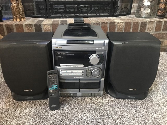 aiwa stereo speakers