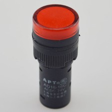 10pcs 110V 16mm Rouge LED Indicateur Pilote Signal Lumière Lampe [SN3]