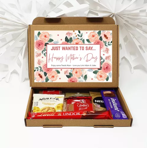 Scatola Coccole e Trattamenti Festa della Mamma Personalizzata - Tè, Biscotti e Autocura - Foto 2 di 4