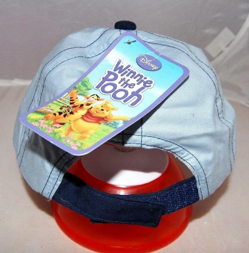CASQUETTE 44 cm 46 cm 48 cm bleu blanc rouge bébé WINNIE L'OURSON DISNEY enfant - Photo 3/4