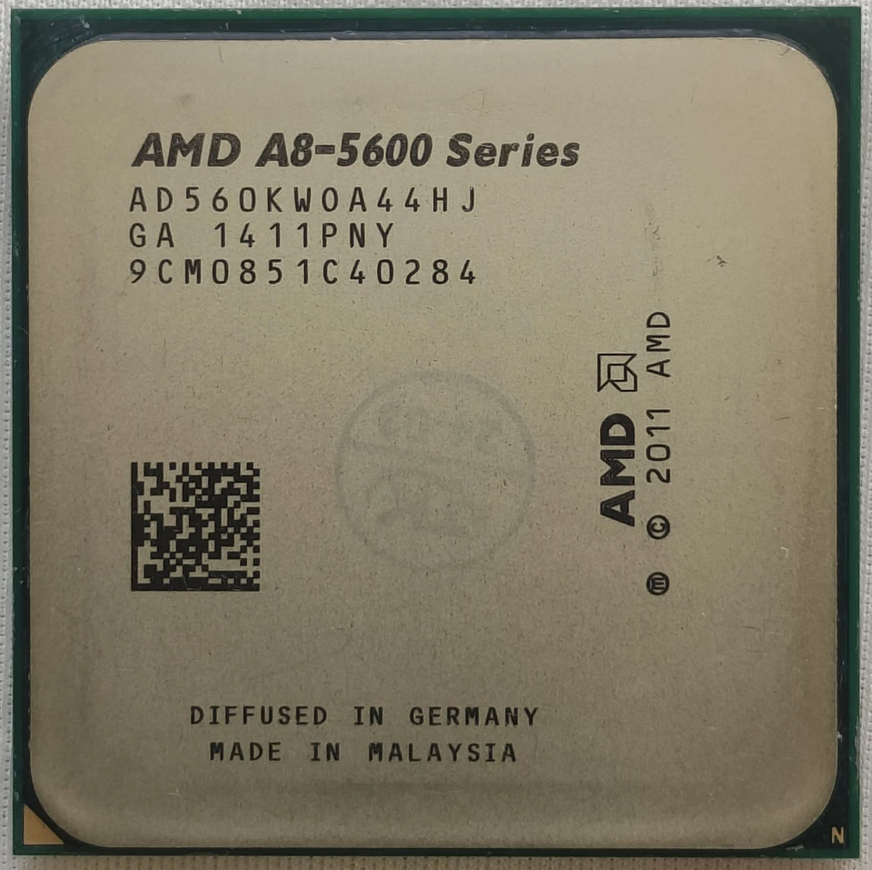 AMD A8-5600K CPU Quad core 4M 3.6 GHz AD560KWOA44HJ 100W Socket FM2 Processors - Image 3 of 4