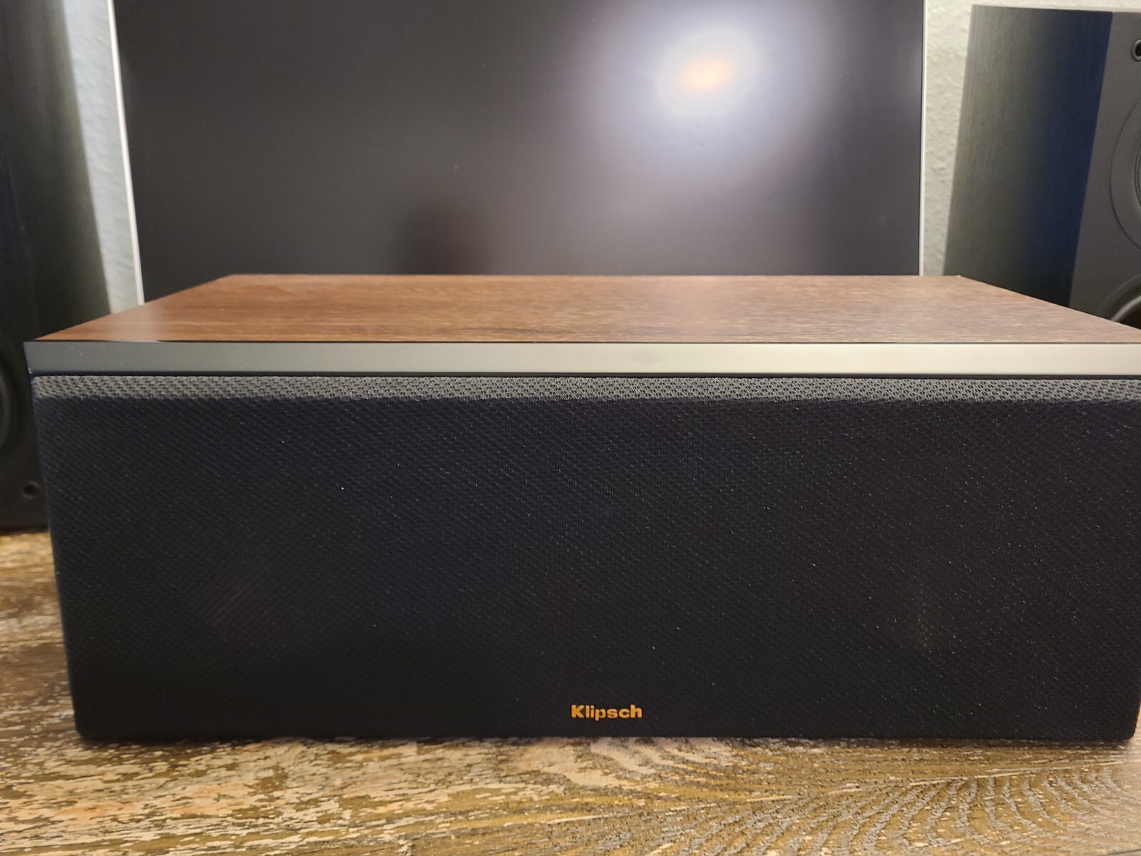 Klipsch RP500C Center Channel Speaker Walnut eBay