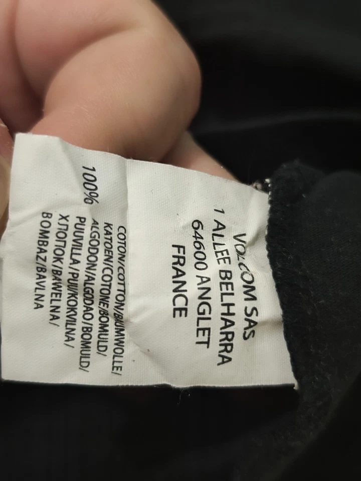 Volcom Herren-Tanktop mit Motorrad-Grafik, ärmellos, Schwarz, Größe M - Bild 4 von 4