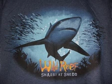 Chicago Shedd Aquarium Wild Reef Sharks at Shedd T-Shirt 2XL XXL (New with Tag)