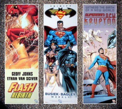 D.C. Comics Posters (set.4.)