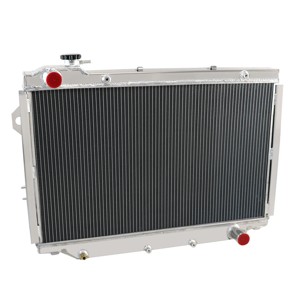 Radiador de aluminio de 4 filas para Toyota Land Cruiser 1993-97/96-97 Lexus LX450 4,5 L Foto 2 de 4