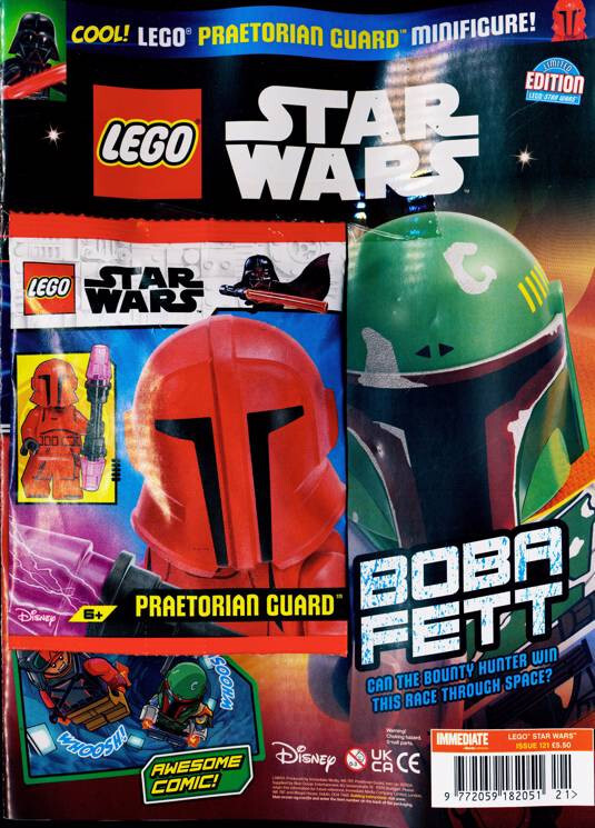 LEGO STAR WARS MAGAZINE 121 NEW WITH PRAETORIAN GUARD! UK
