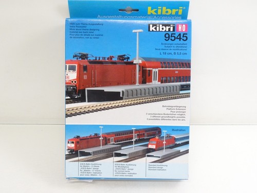 Kibri H0 Kit Nº: 9545 Extensión de andén, en EMBALAJE ORIGINAL QR4778 | Zustand: Gebraucht