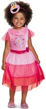 Pink Elmo Classic Sesame Street Monster Fancy Dress Up Halloween Child Costume