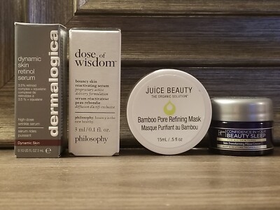Dermalogica Retinol Serum Philosophy Bouncy Skin Juice Beauty Mask It Beauty Slp