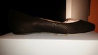 NIB Elorie Italian Women's Hadley Ballet Wedge Flat Black Snake Print size 9.5M — photo 7