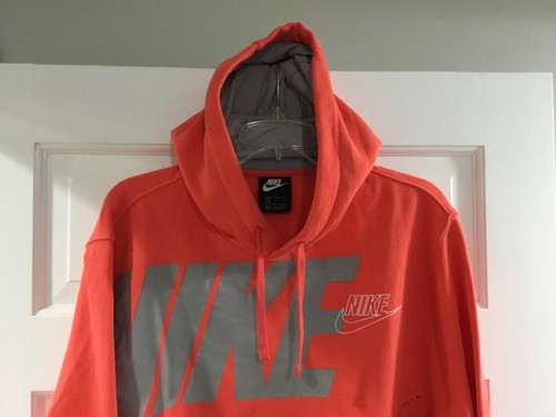 NWT-NIKE Men's Nike All Over Print (Back too!) Hoodie CU3511-850-Size LARGE - Picture 2 of 5