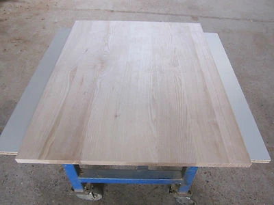 Tischplatte Esche (€89,90/lfm.) 20x600x1000mm Leimholzplatte Massivholz Platte