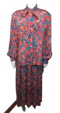 country sophisticates Pendleton 2-pc Gentry Floral skirt and blouse set NWT