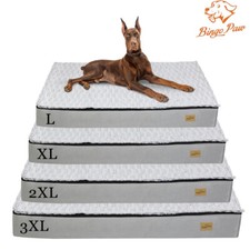 Orthop&auml;disches Hundebett XXL Hundesofa Wasserdicht Hundematratze Waschbar Grau