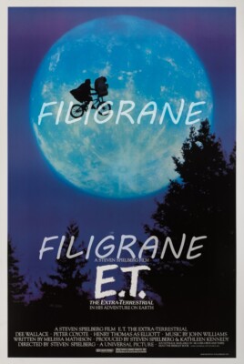 E.T FILM Rsvq - POSTER HQ 50x70cm eines KINO POSTER