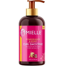 Mielle Organics Curl Smoothie with Pomegranate, Moisturizing Curl Cream for Thic