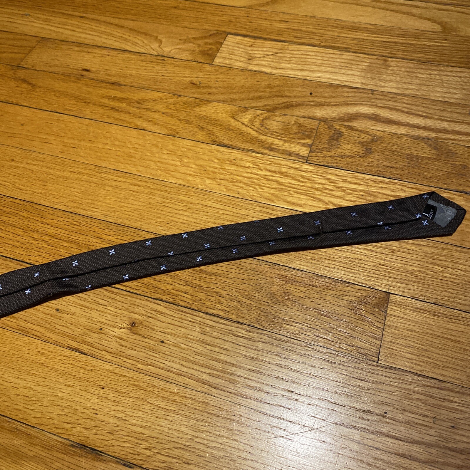 (1) Trendy Brown Flower Patterned Robert Talbott … - image 10