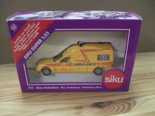 B67 1:55 SIKU 1928 Mercedes-Benz Binz Ambulance 260 E Zuid