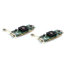 Lot of 2 Dell AMD Radeon HD 6350 512MB DDR3 SDRAM Full Height Video Card 236X5