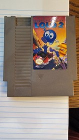 Adventures of Lolo 2 Nintendo Entertainment System Complete In Box 1990 NES CIB
